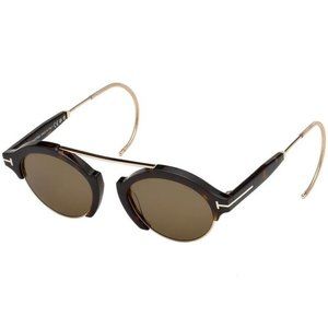 Tom Ford Farrah Women Sunglasses Brown Lens